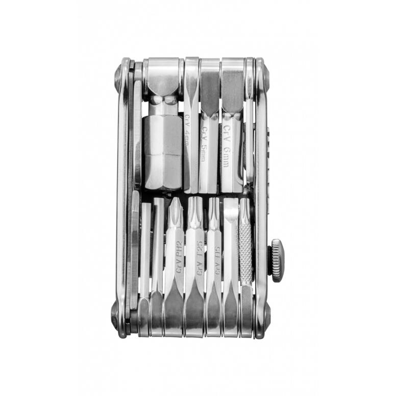 MULTIHERRAMIENTA TOPEAK MINI PT30 PLATA 4/6