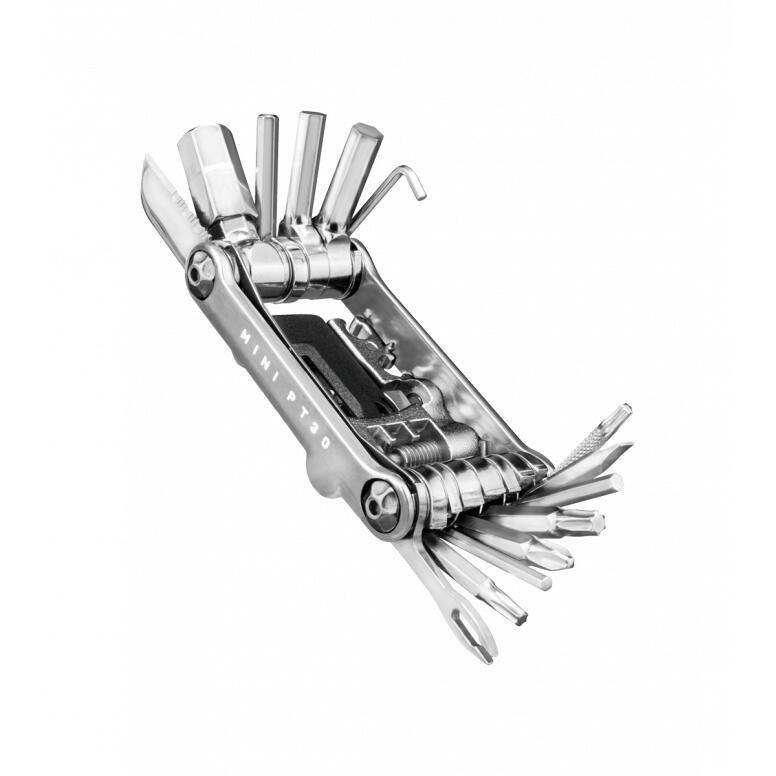 MULTIHERRAMIENTA TOPEAK MINI PT30 PLATA 5/6