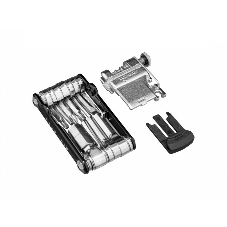 MULTIHERRAMIENTA TOPEAK MINI PT30 PLATA 6/6