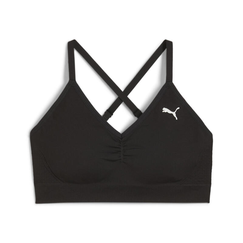 MOVE SHAPELUXE SEAMLESS BRA PUMA Black Vapor Cat