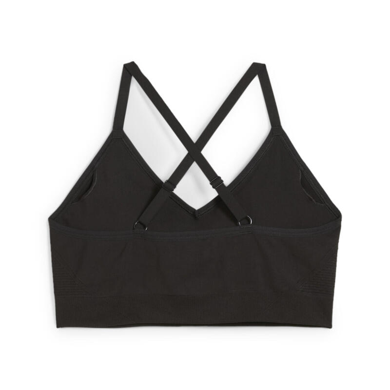 MOVE SHAPELUXE SEAMLESS BRA PUMA Black Vapor Cat