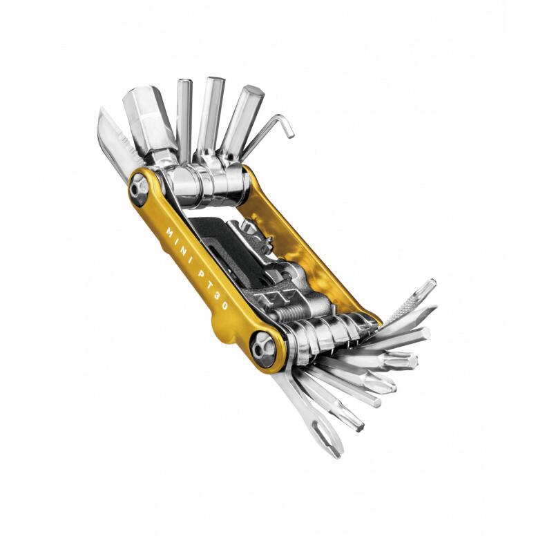Set Mini Scule Multifunctional Topeak Mini Pt30, Tt2583S, Auriu