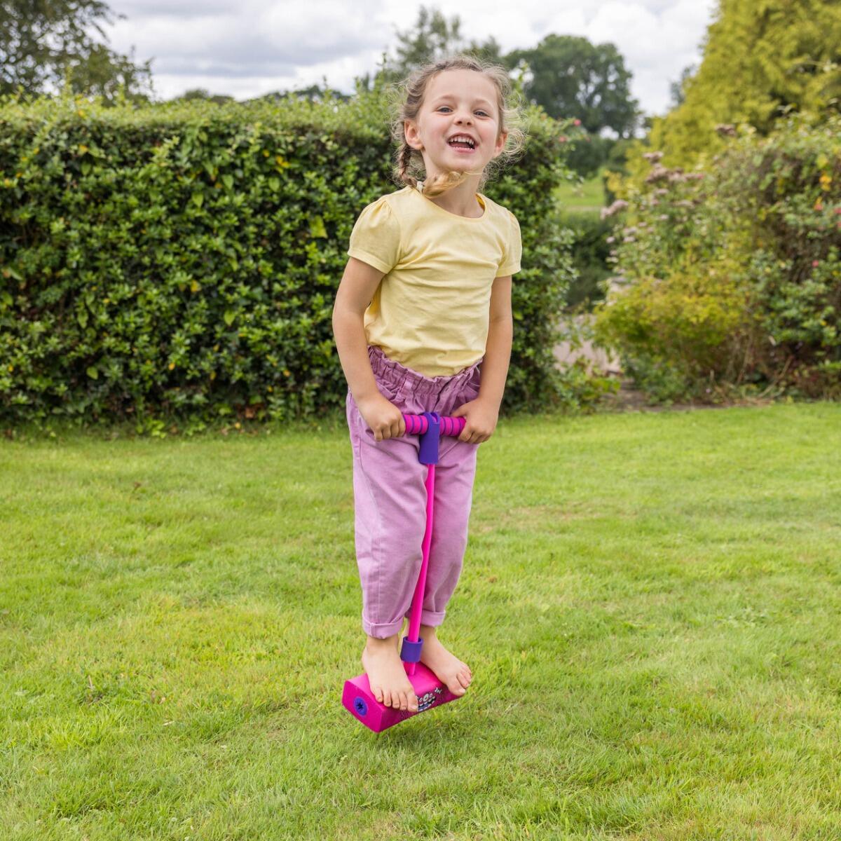 Toyrific Bungee Hopper, Pogo Stick, Soft Squeaky Jumping Stick for Kids 2/6