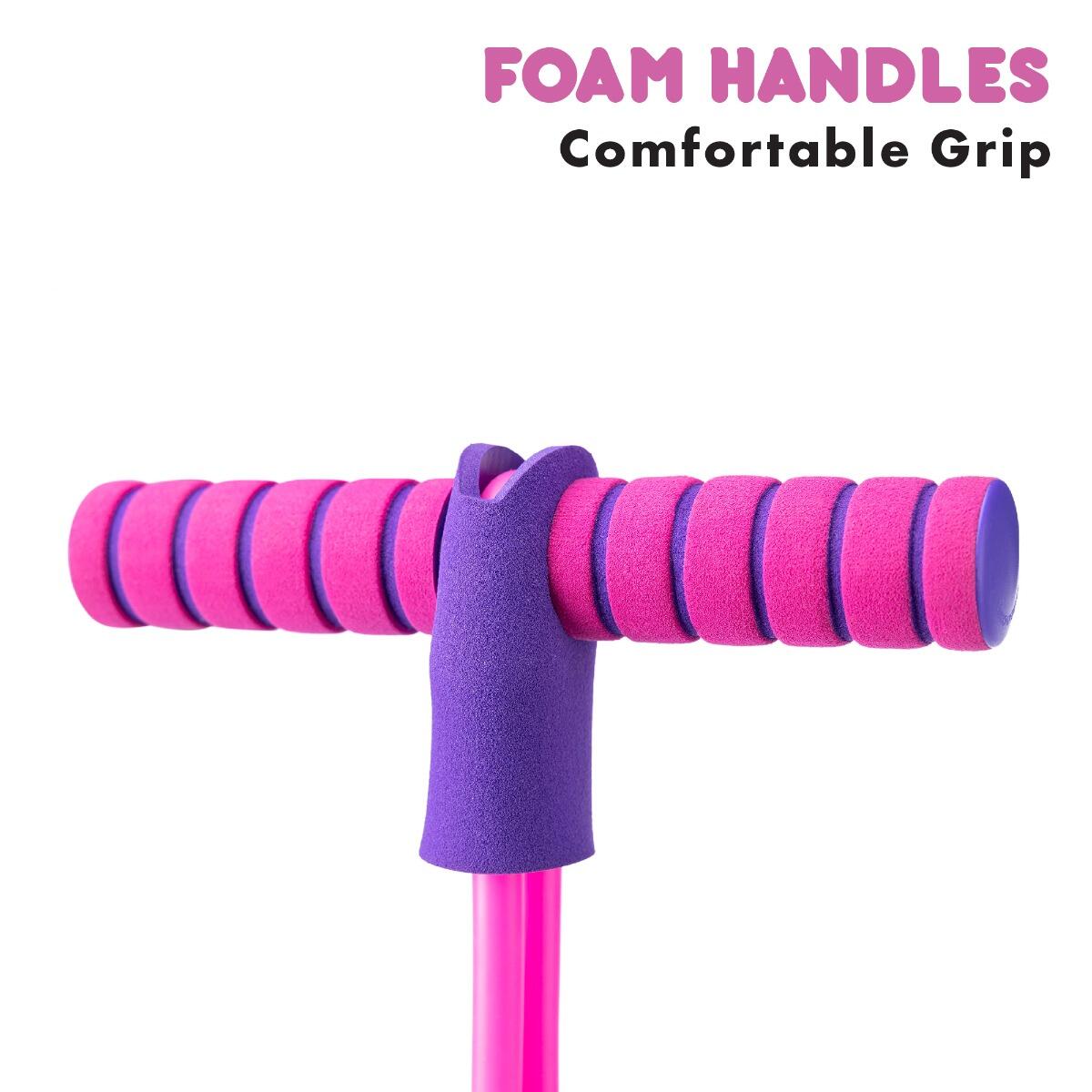 Toyrific Bungee Hopper, Pogo Stick, Soft Squeaky Jumping Stick for Kids 6/6