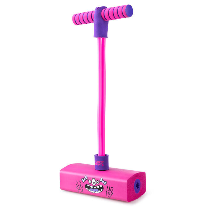 TOYRIFIC Toyrific Bungee Hopper, Pogo Stick, Soft Squeaky Jumping Stick for Kids