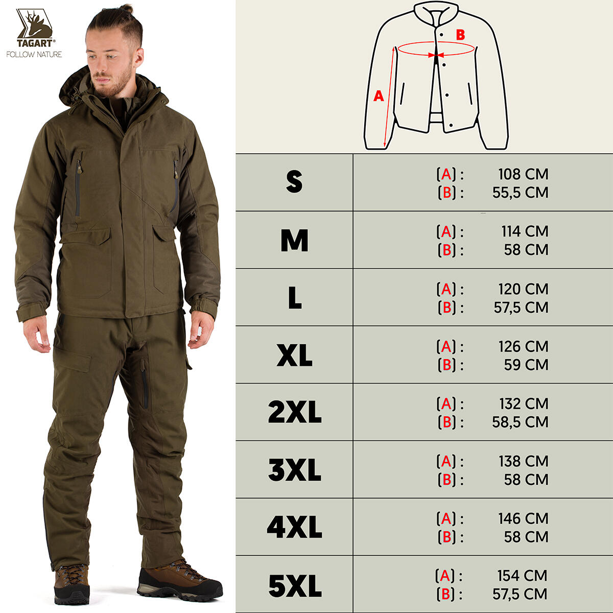 Veste de chasse pour hommes Thunder Thermo 4 avec isolation efficace 2/5