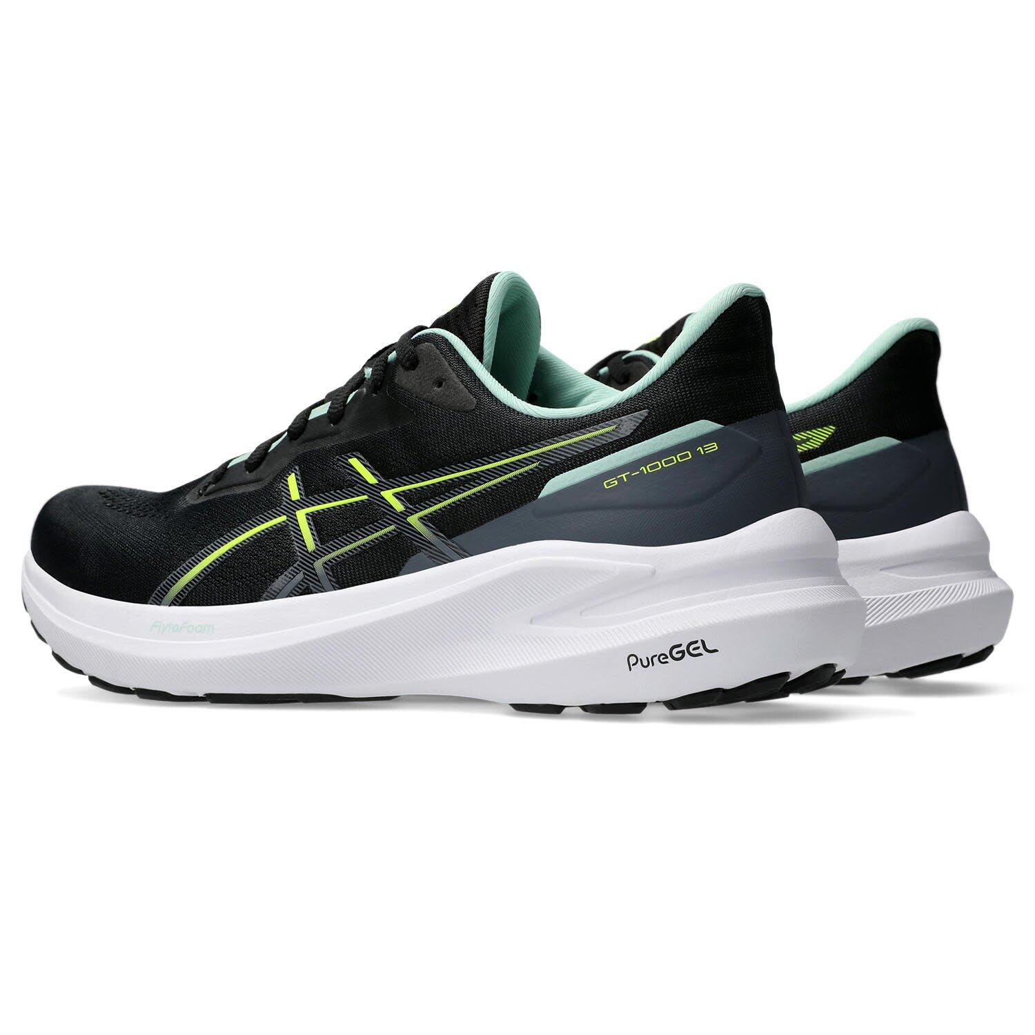 Zapatillas De Running Hombre - ASICS Gt-1000 13 - Black/SafetyYellow 6/7
