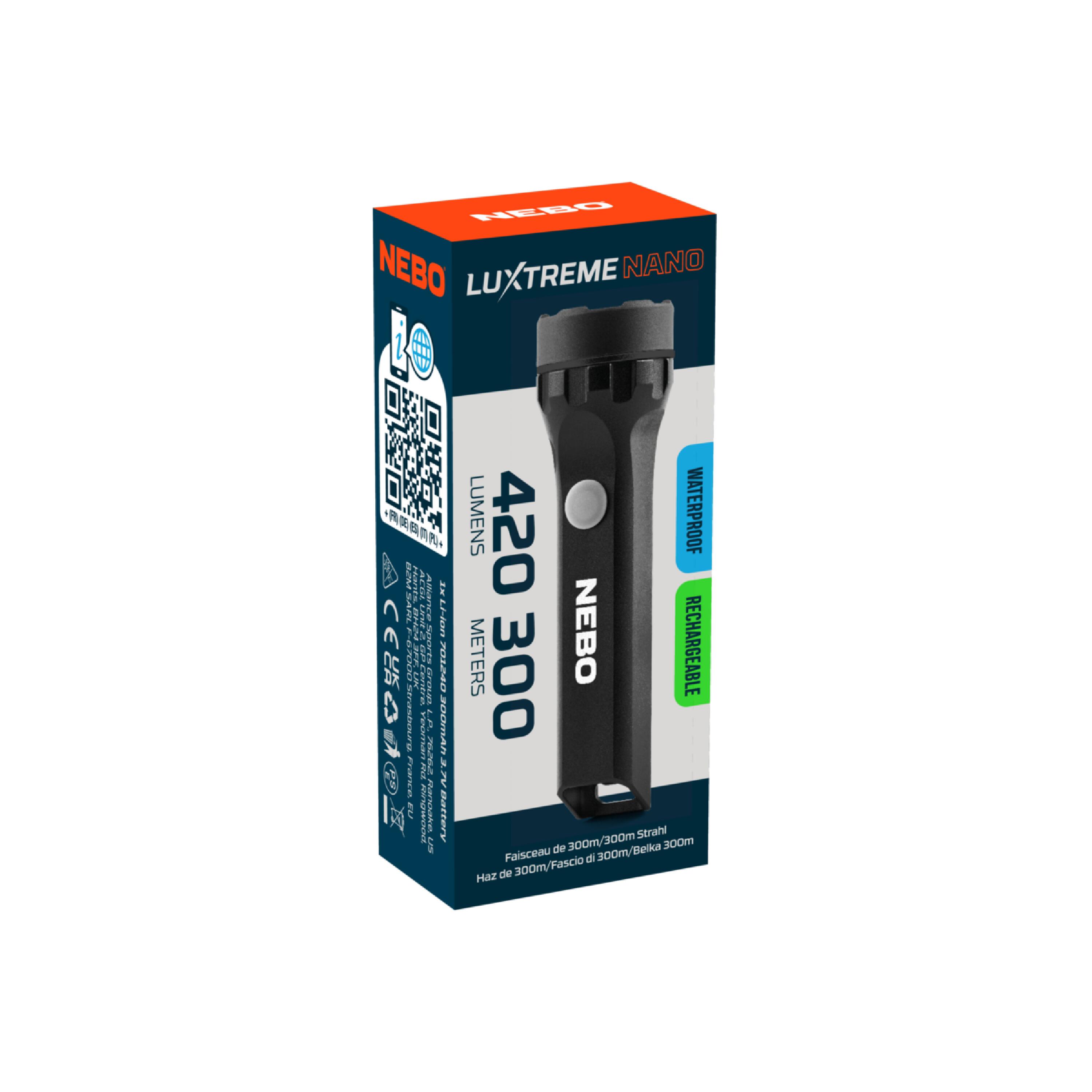 Nebo Luxtreme Nano Oplaadbare Zaklamp 3/7