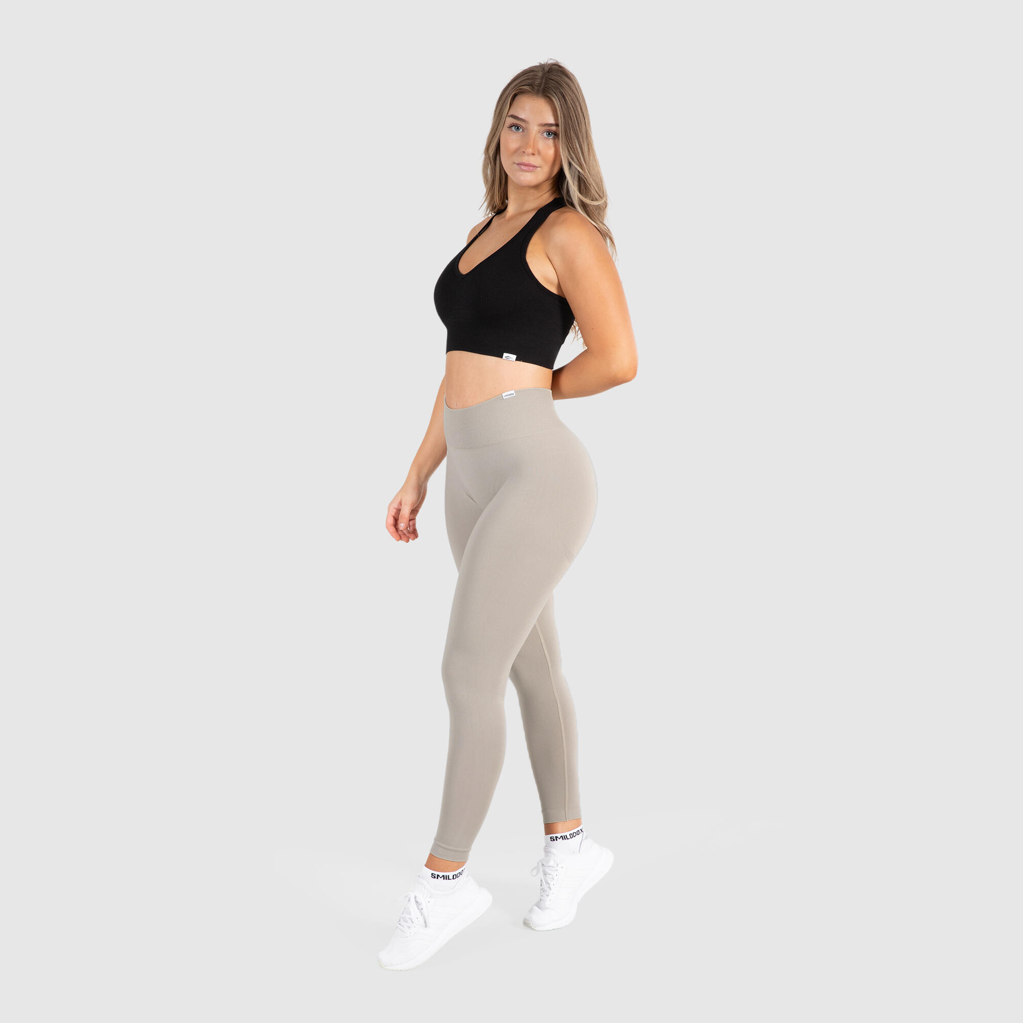 Damen Leggings Amaze Pro Taupe 3/6