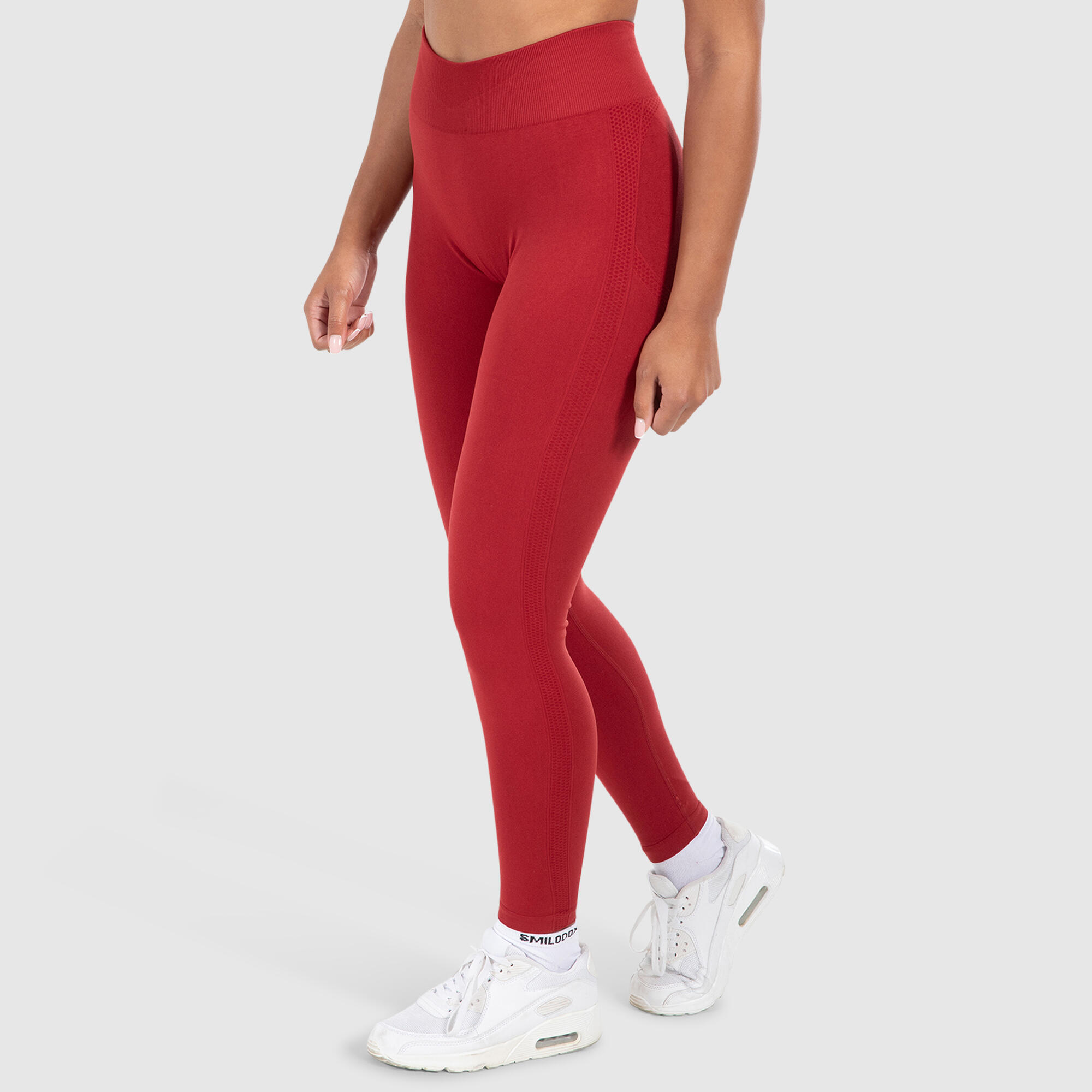 Damen Leggings Cetrina Scrunch Dunkel Rot 2/6
