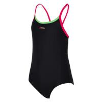 Maiô infantil Zoggs Kerrawa Strikeback - Preto/Verde/Magenta - Tamanho 26 3/4
