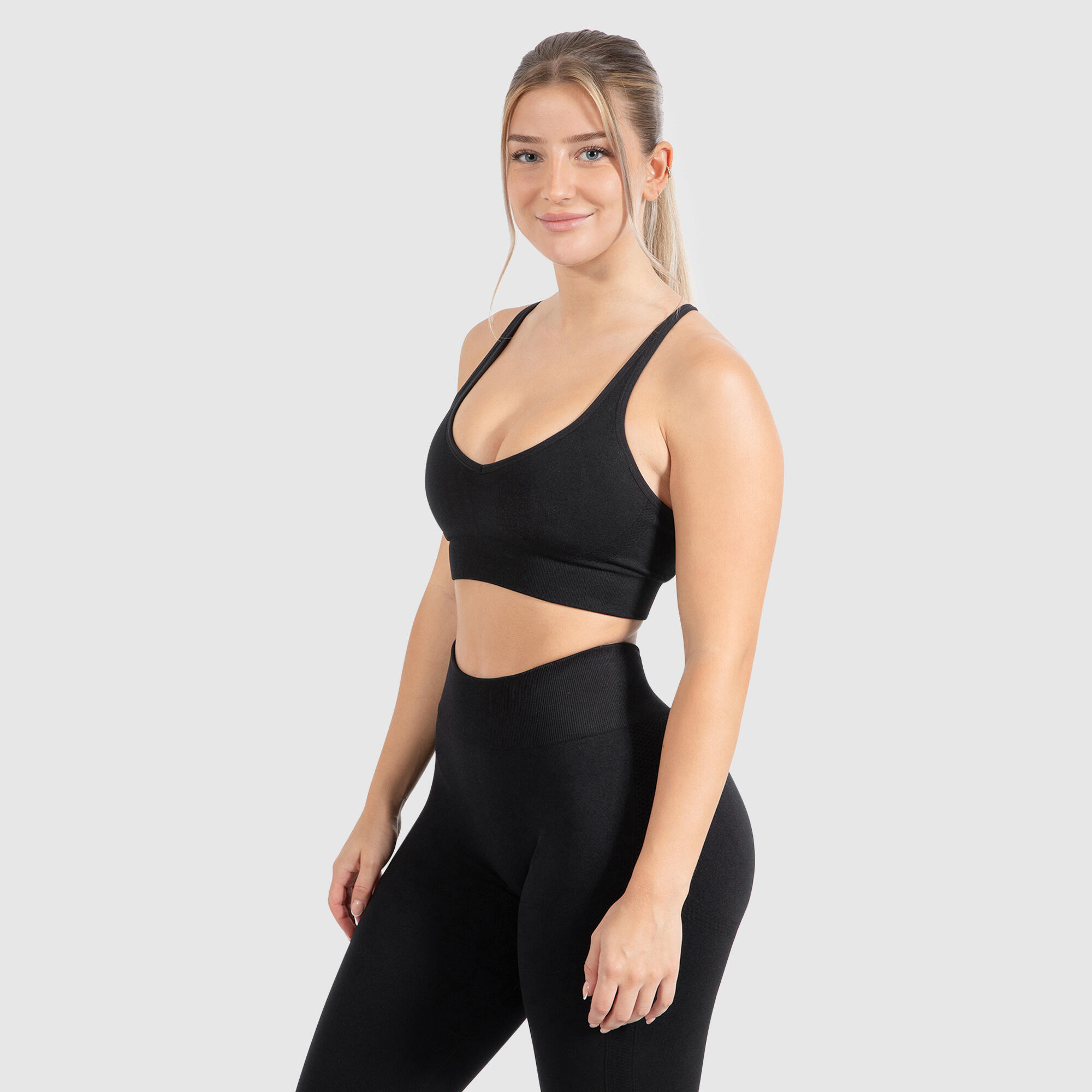 Damen Sport BH Cetrina Schwarz 2/6