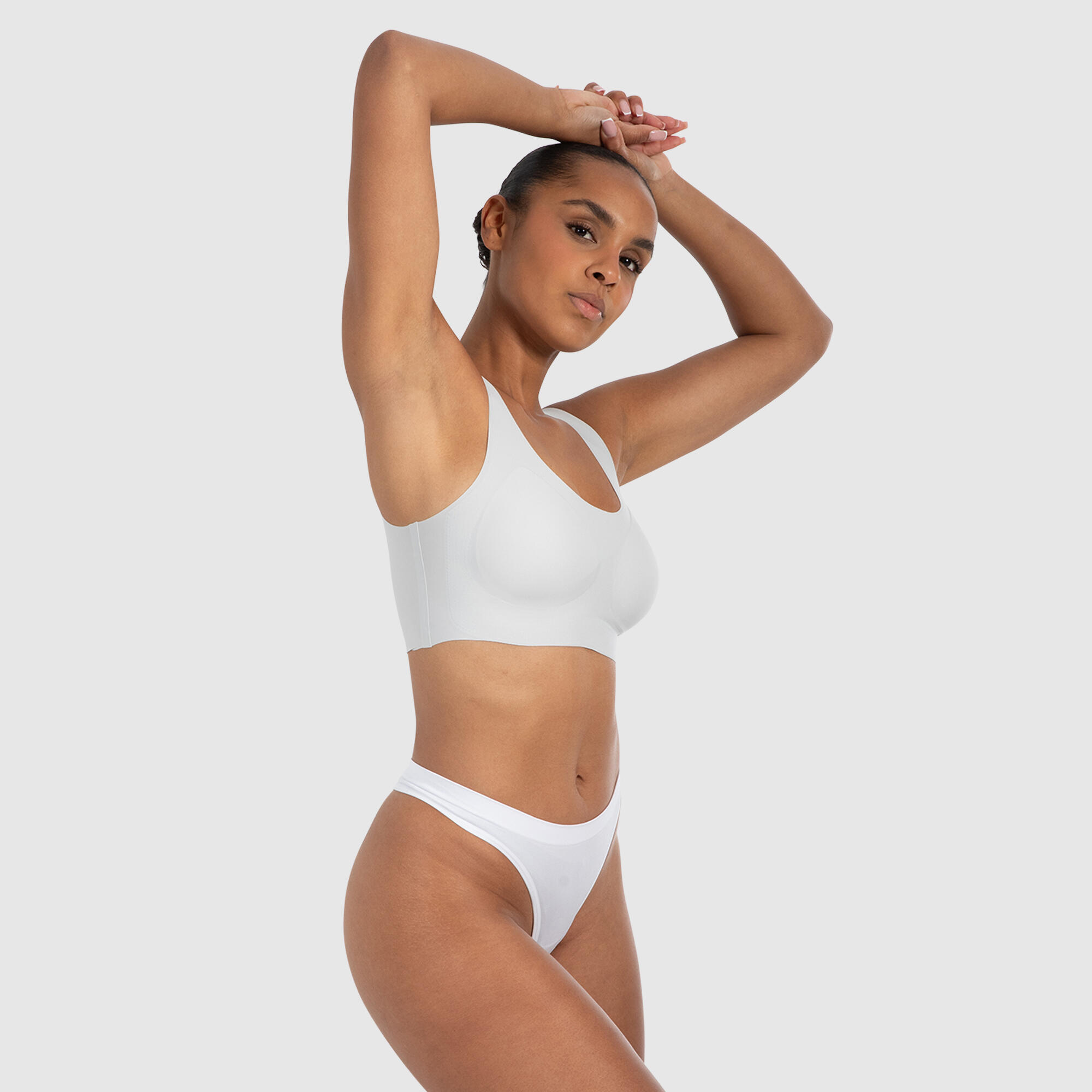 Damen Bralette mit Cups Nysa Weiß 2/6