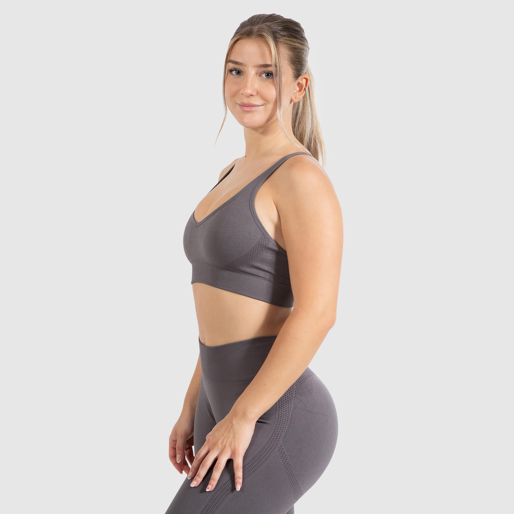 Damen Sport BH Cetrina Anthrazit 2/6