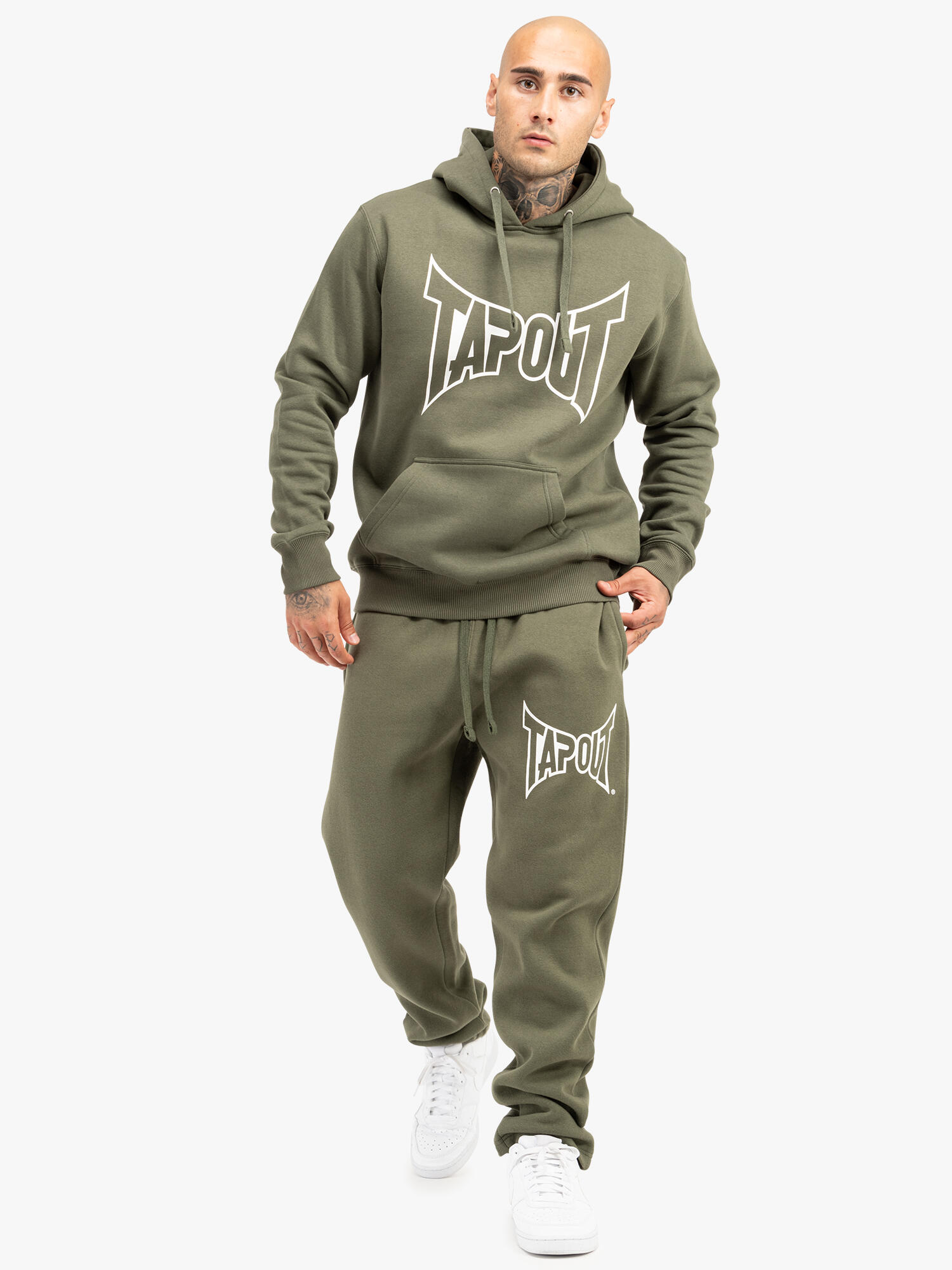 Spodnie dresowe klasyczne Tapout Basic 3/6