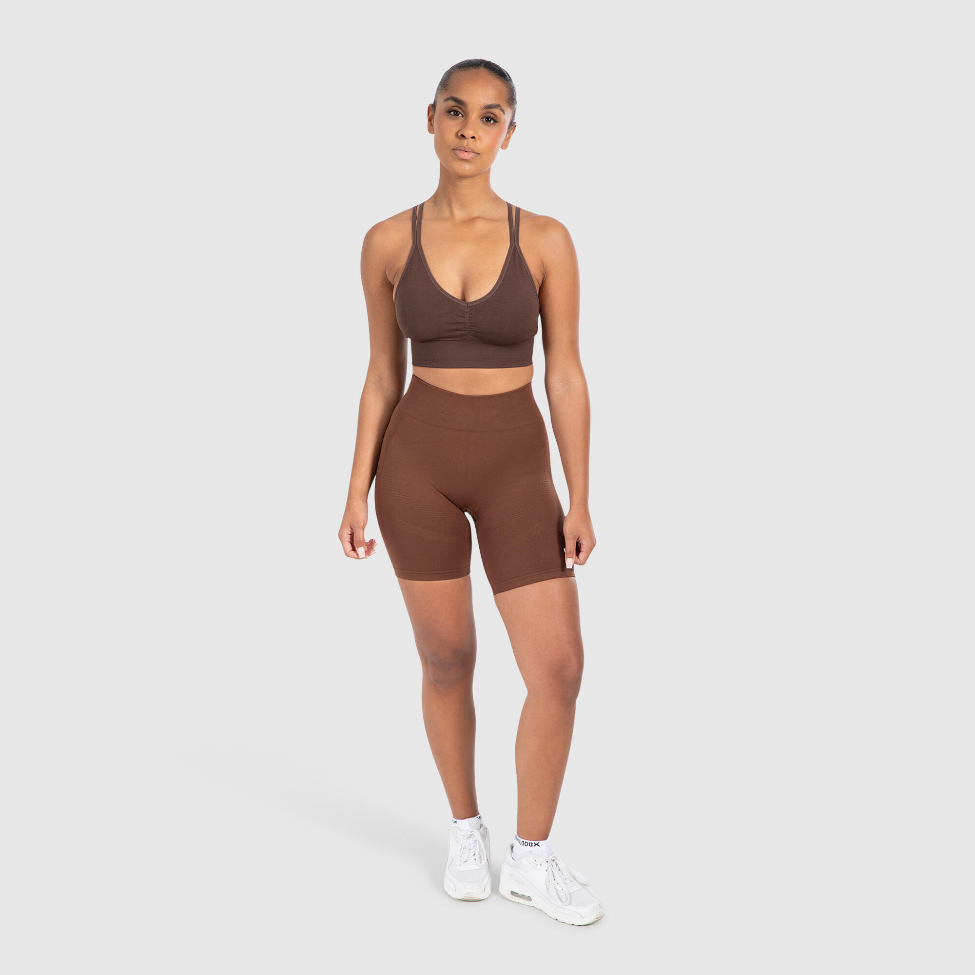 Damen Sport BH Katrin Dunkelbraun 3/6
