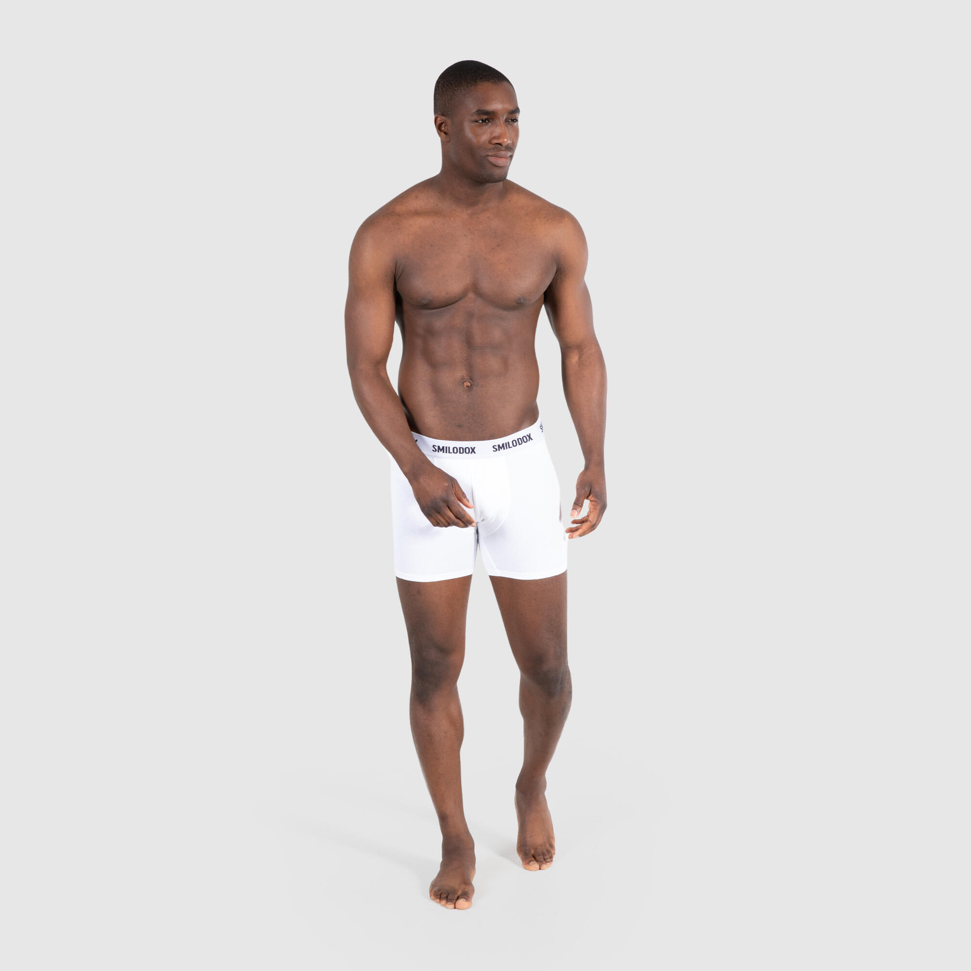 Herren Boxershorts 3er Pack 5er Pack Weiß 3/5