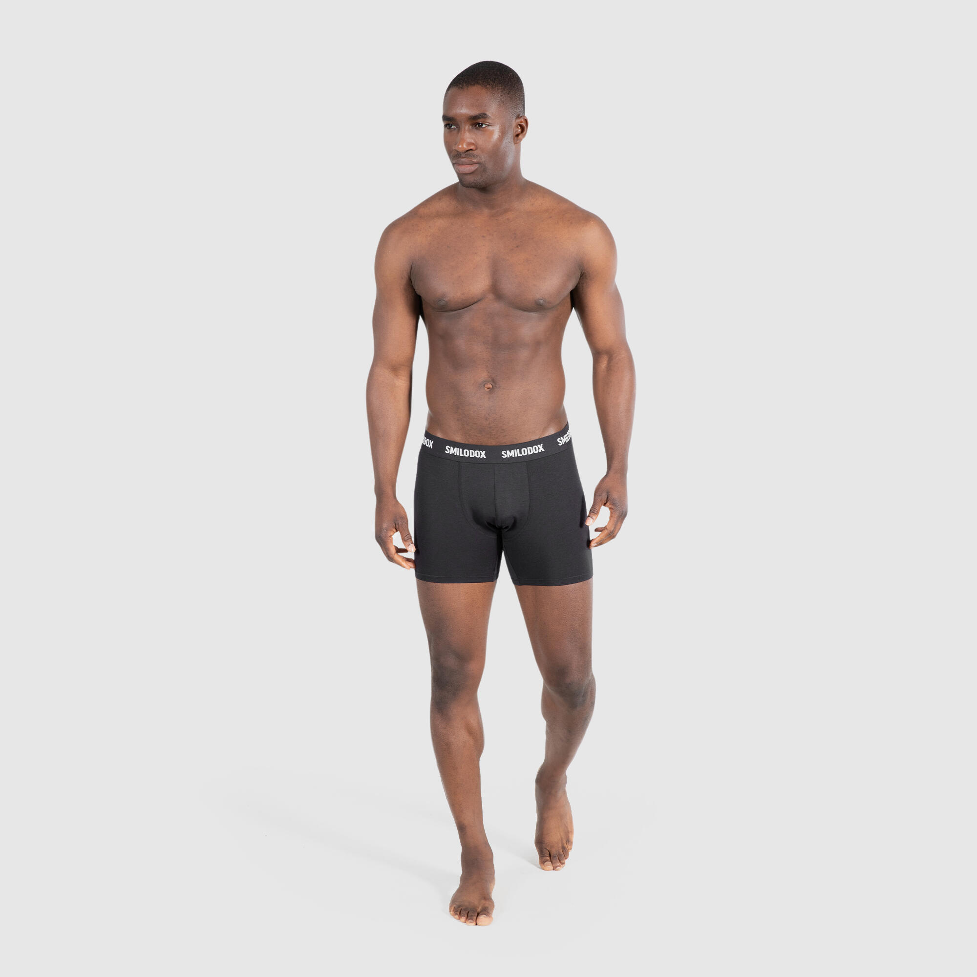 Herren Boxershorts 3er Pack 5er Pack Schwarz / Weiß 3/5