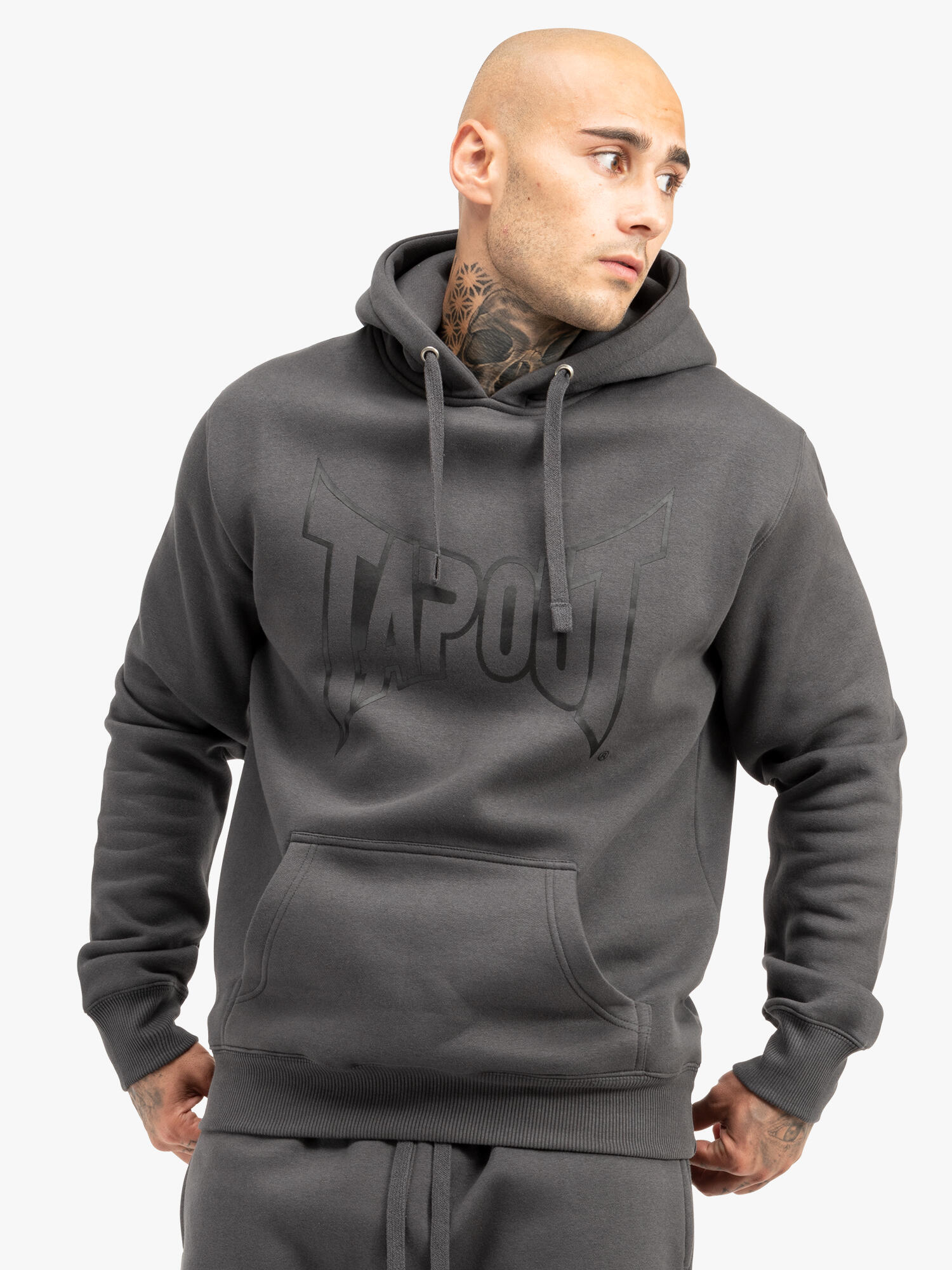 TAPOUT Felpa con cappuccio dal taglio classico Tapout Basic