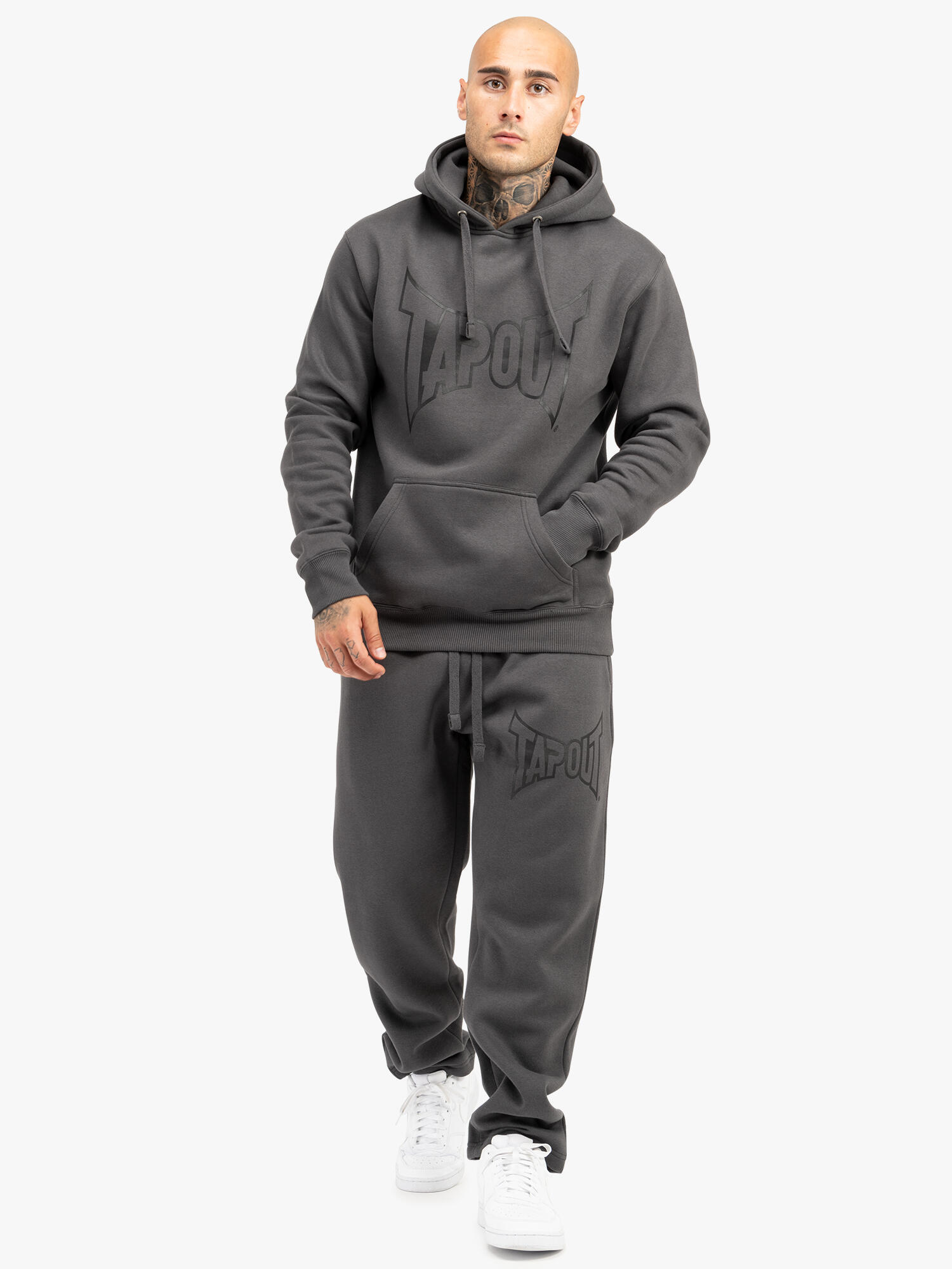 TAPOUT Heren sweatshirt met capuchon regular fit LIFESTYLE BASIC HOODIE 4/6