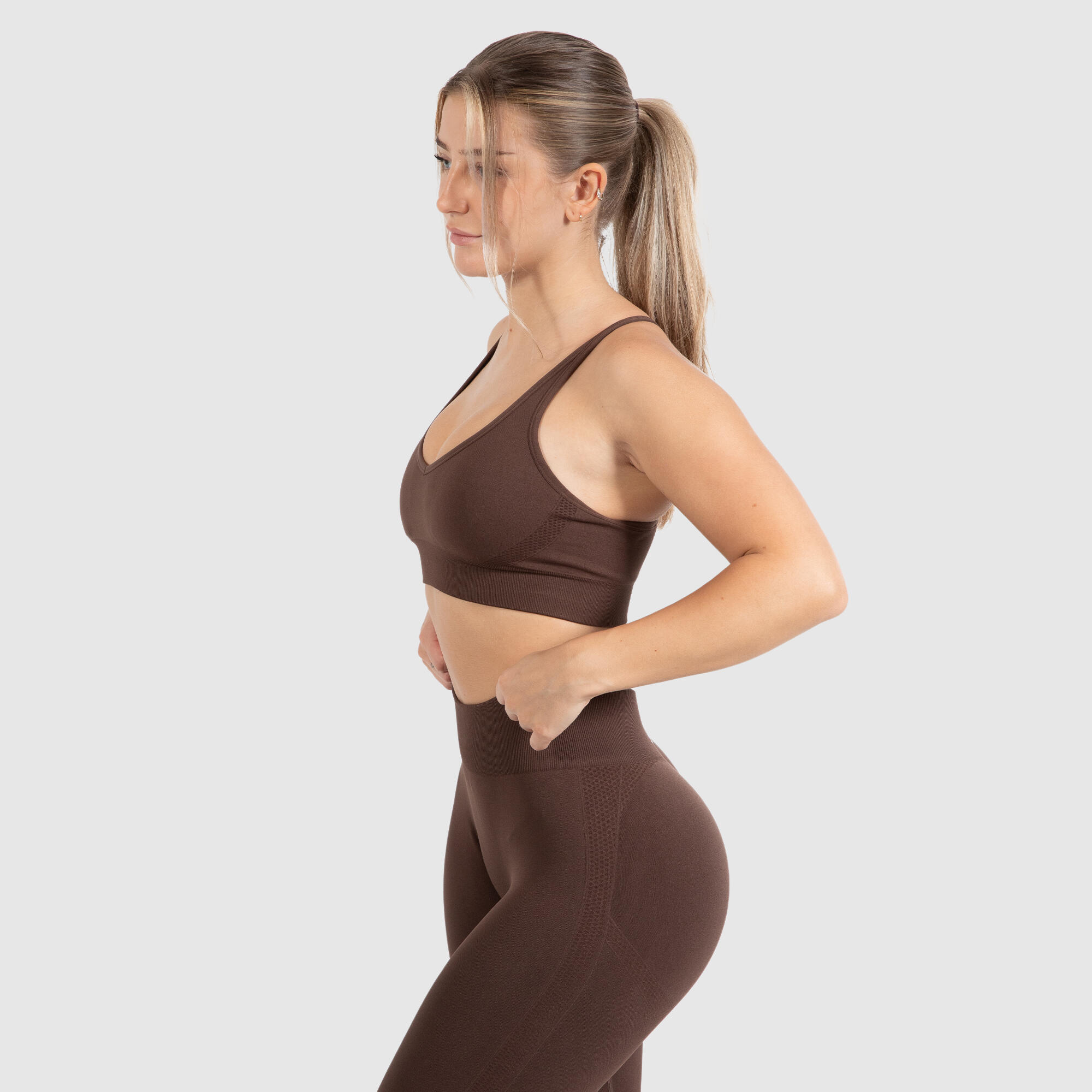 Damen Sport BH Cetrina Braun 2/6