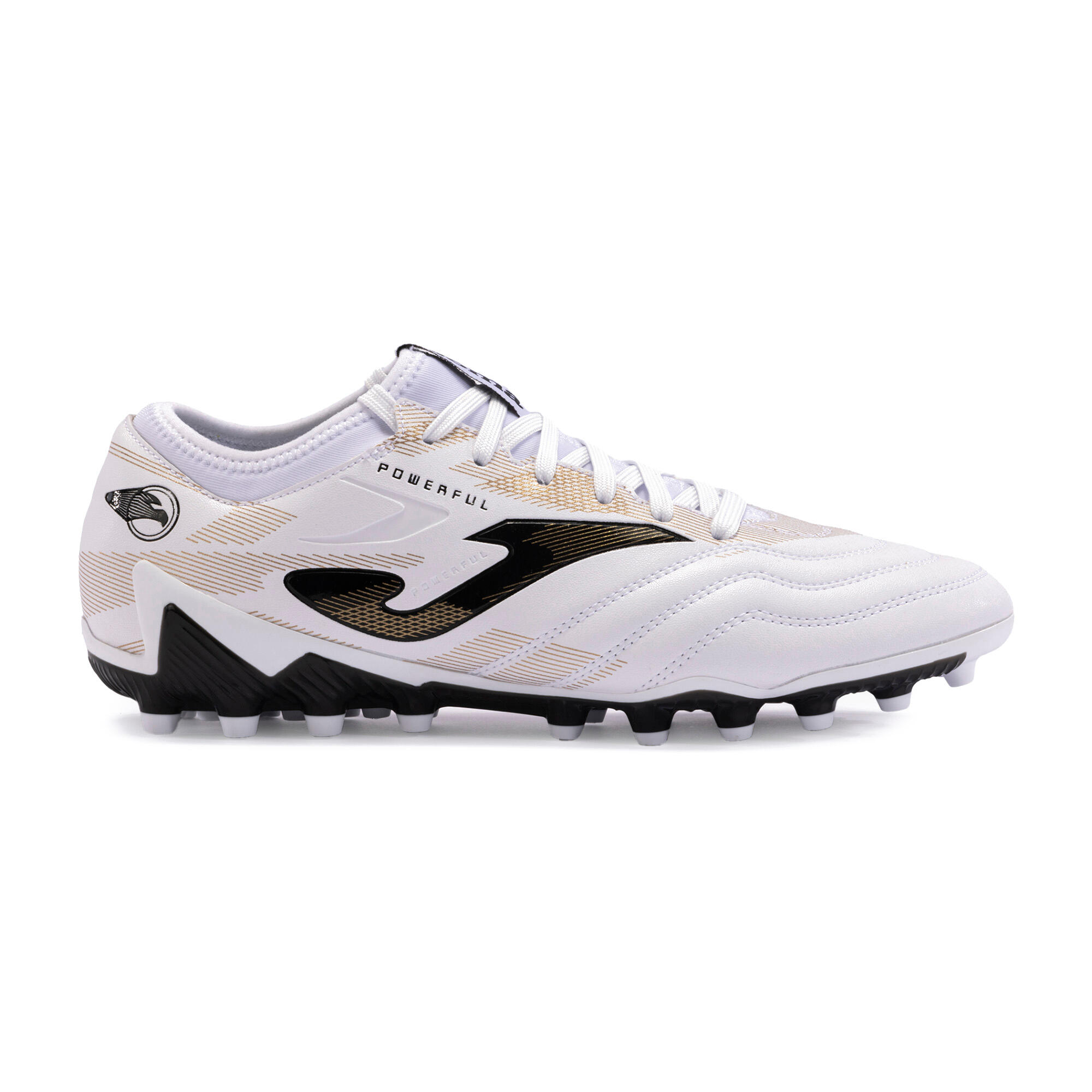 Joma - Chaussures De Football Puissantes Ag Pour Hommes - Chaussures À Crampons - Blanc - 41 - Decathlon