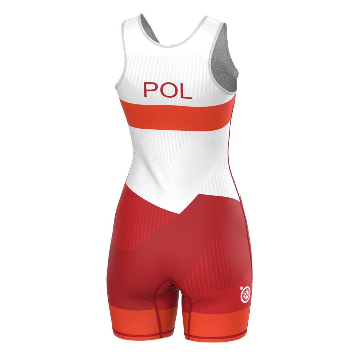 Body da lotta da donna EXTREME HOBBY – squadra nazionale Polonia 3/4