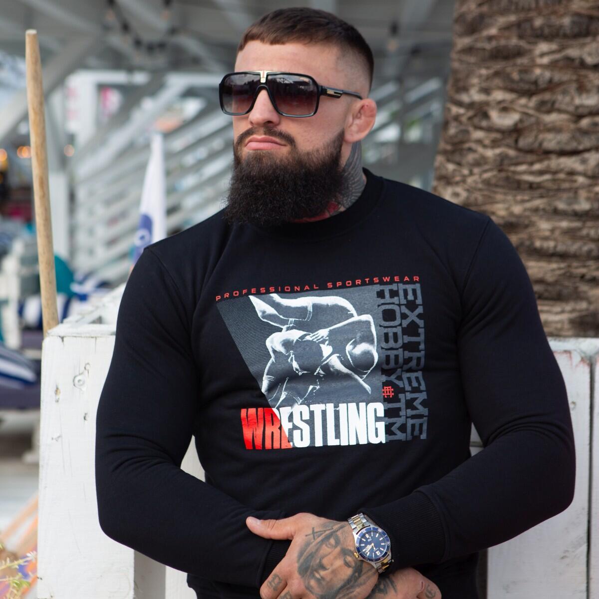 Felpa da uomo EXTREME HOBBY WRESTLING PRO 2/7