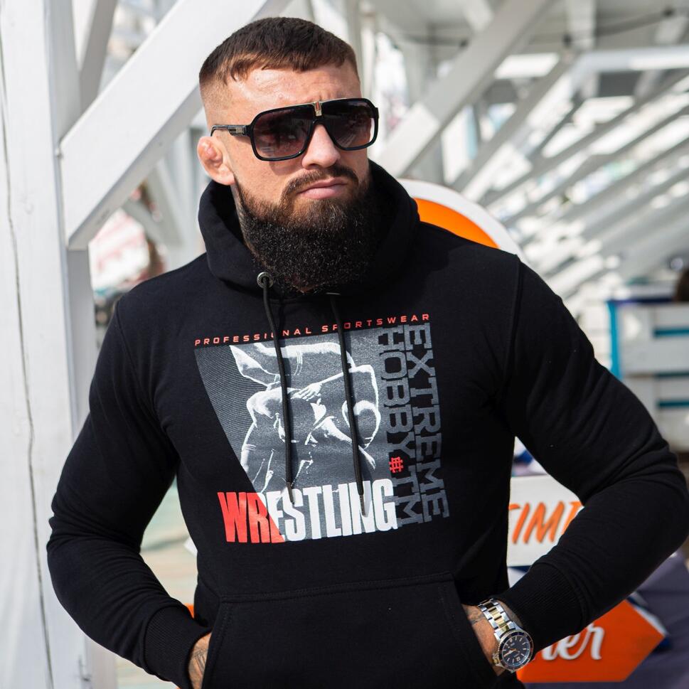 Bluza męska z kapturem EXTREME HOBBY WRESTLING PRO
