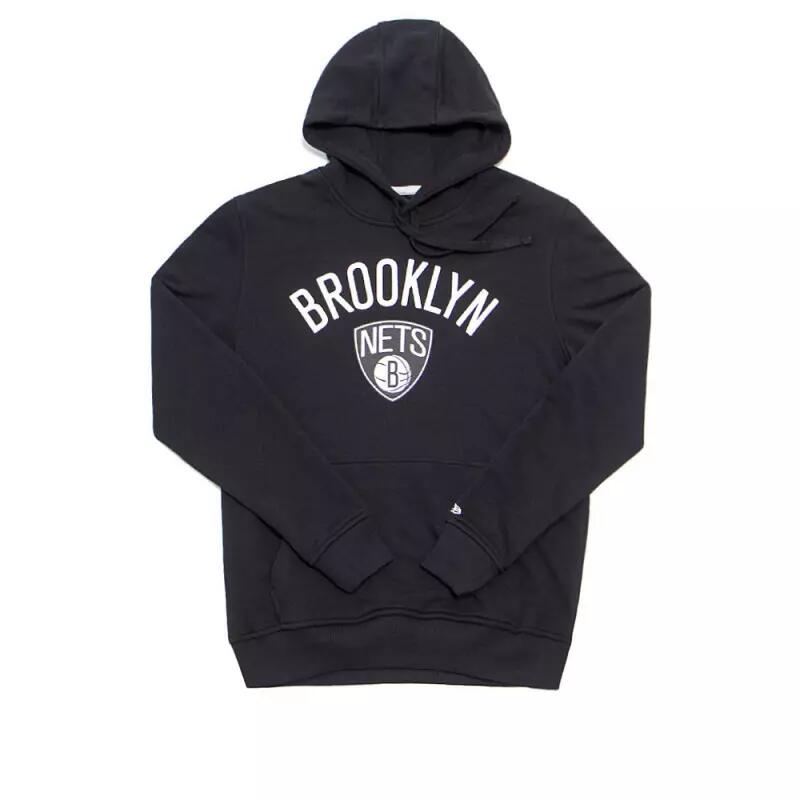 Sweat à Capuche NBA Brooklyn nets New Era Team logo Noir pour Homme 5/6