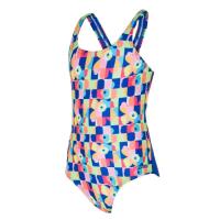 Costume da bagno Zoggs Flowerpatch Rowleeback per ragazze - Taglia 26 4/6