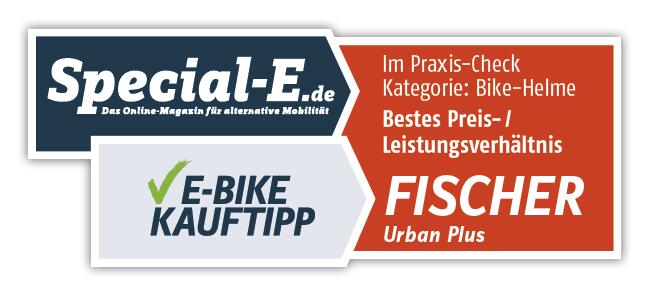 Kask rowerowy dla dorosłych Fischer Urban Plus S/M z oświetleniem, regulowany