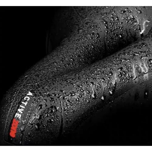 Fietszadel Comfort Foam Dames/Heren - Zwart - Met zadelhoes