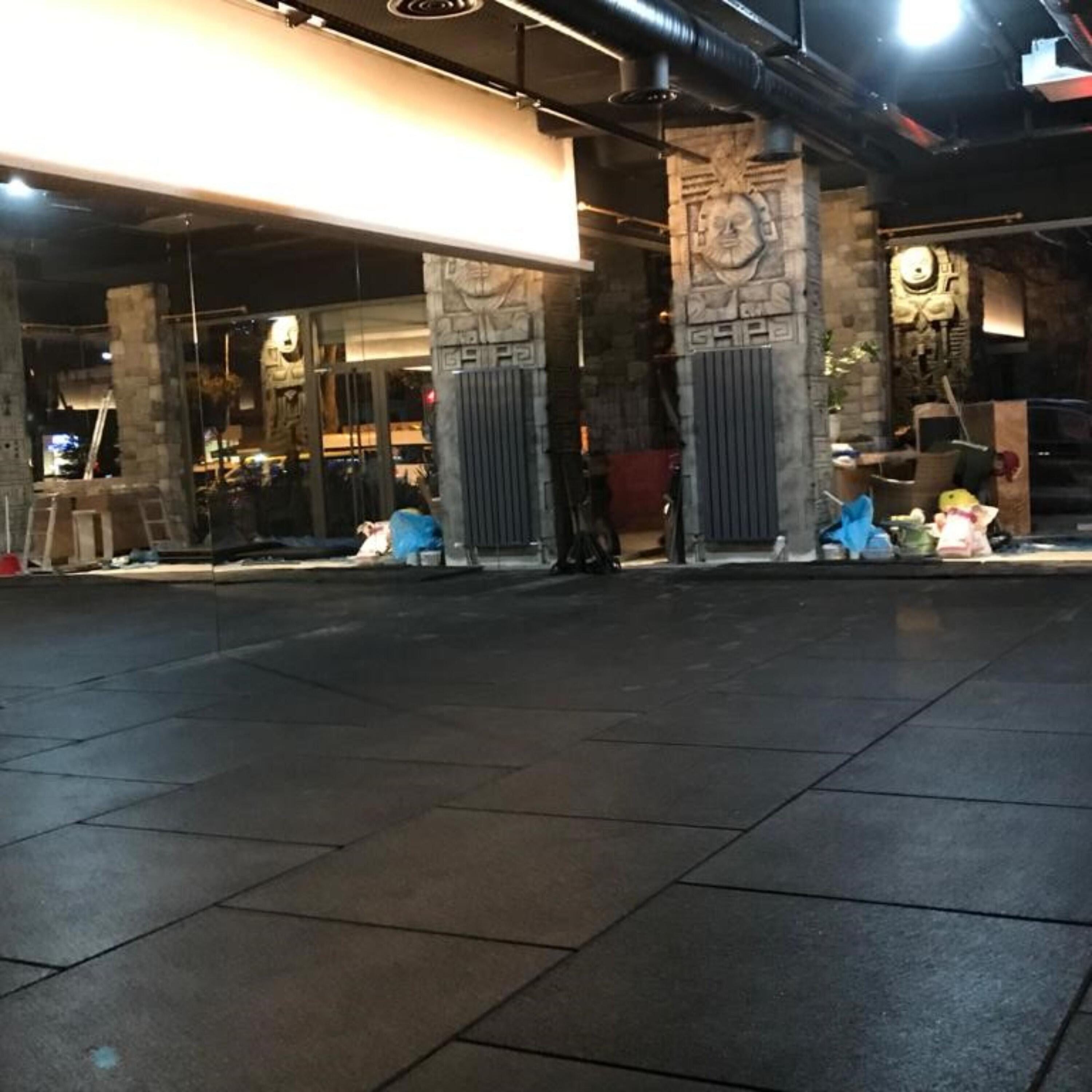 Flatline Pro Black Rubber Gym Flooring 1m x 1m x 20mm from Cannons UK CANNONS UK Decathlon