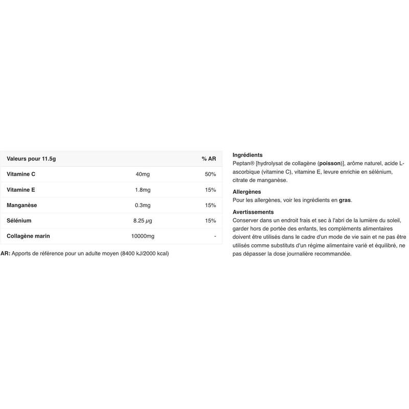 Collagène - Collagen Duo - Pêche 230g