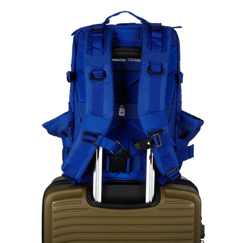 Zaino Tattico Militare ELITRAINX Blu 25L per Sport