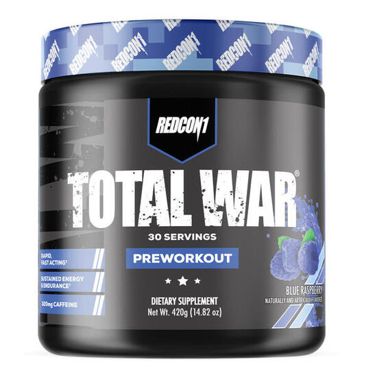 Pre-workout - Total War - Framboise Bleue 420g