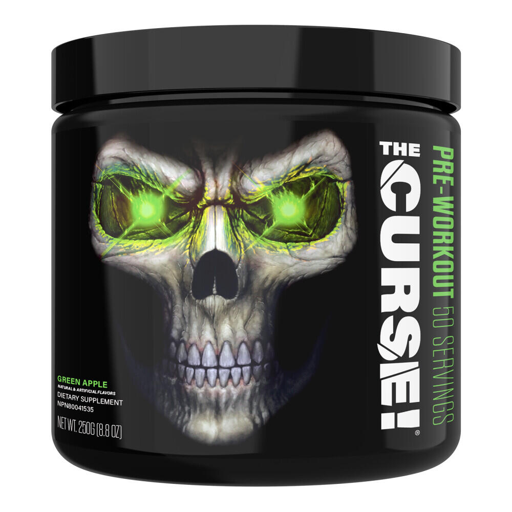 JNX SPORTS Pre-workout - The Curse (250g) - Groene Appel Jaloersheid