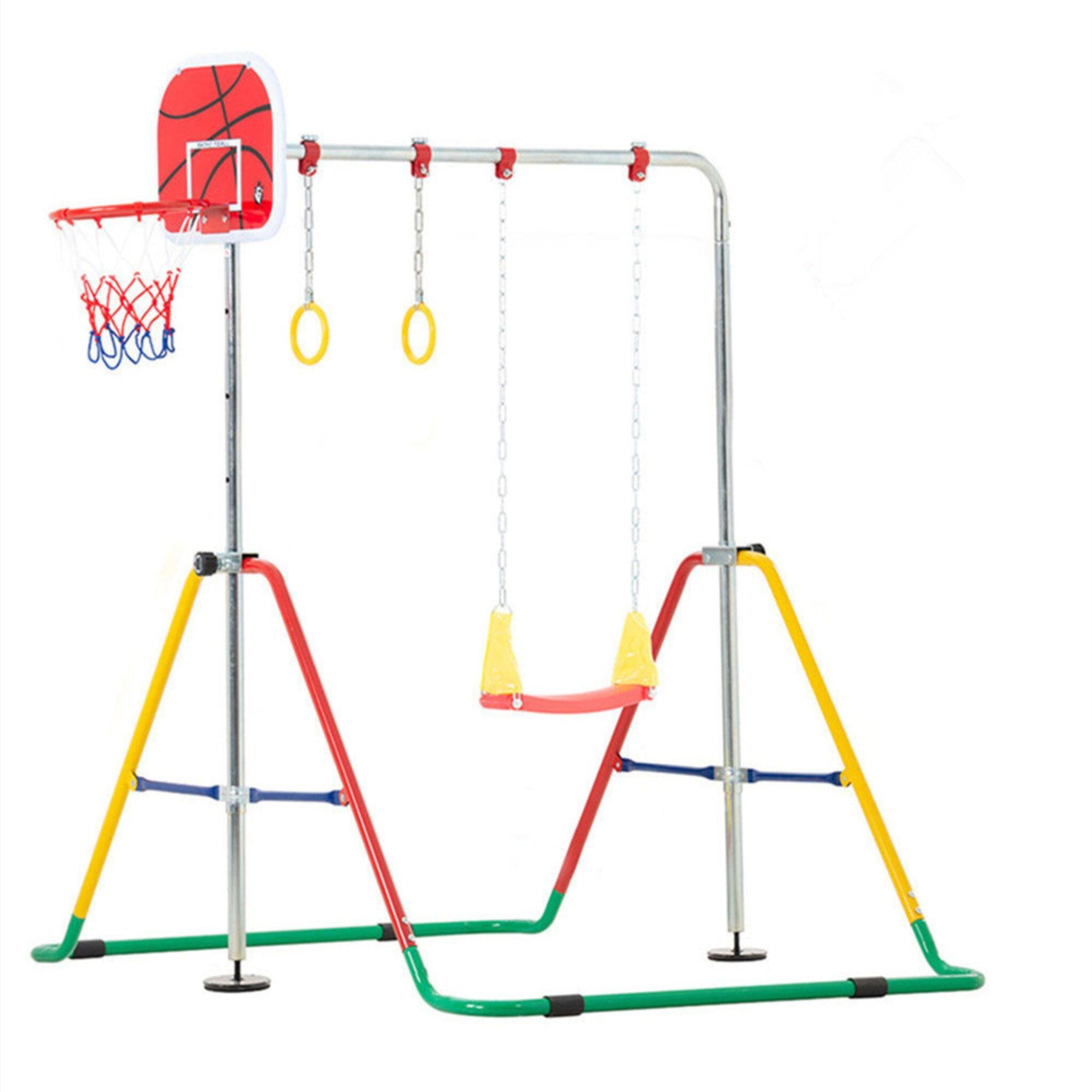 Mini Folding Junior Gymnastics bar and activity station 1/2