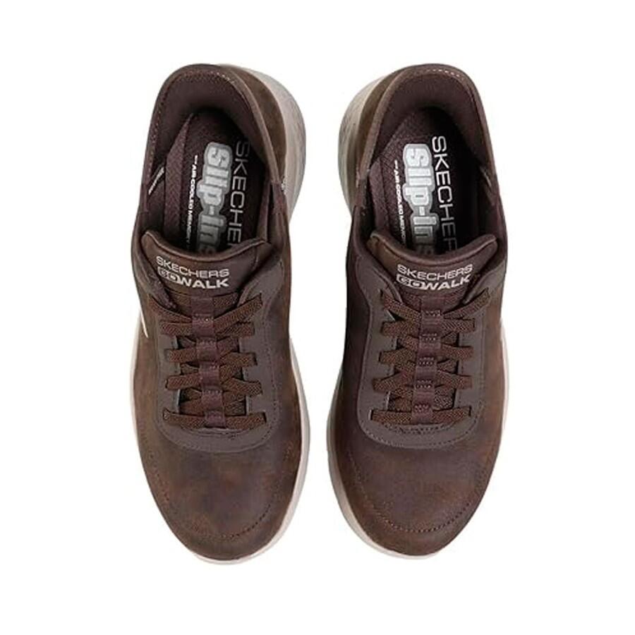 Skechers Go Walk Flex Smooth Motion marron   - 4/7