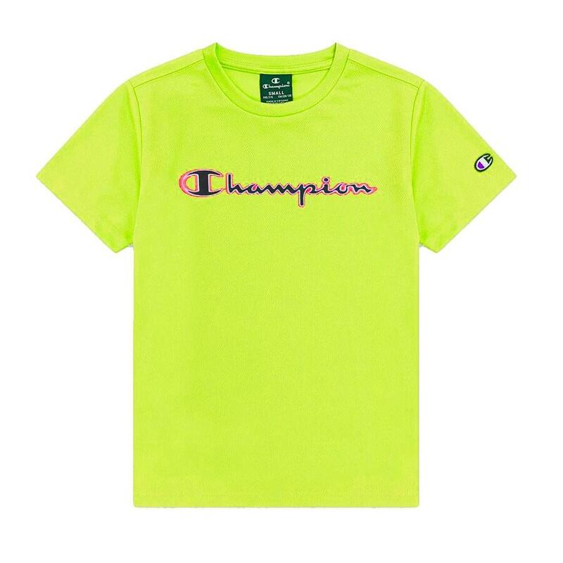 Camiseta Niño Champion 306737 Amarillo