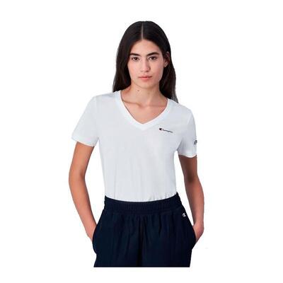 Camiseta Mujer Champion 117368 Blanco
