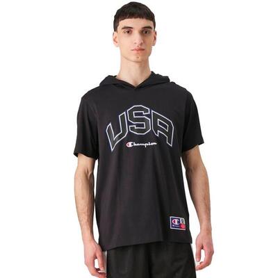 T-shirt met korte mouwen champion model 219749-kk001 voor mannen