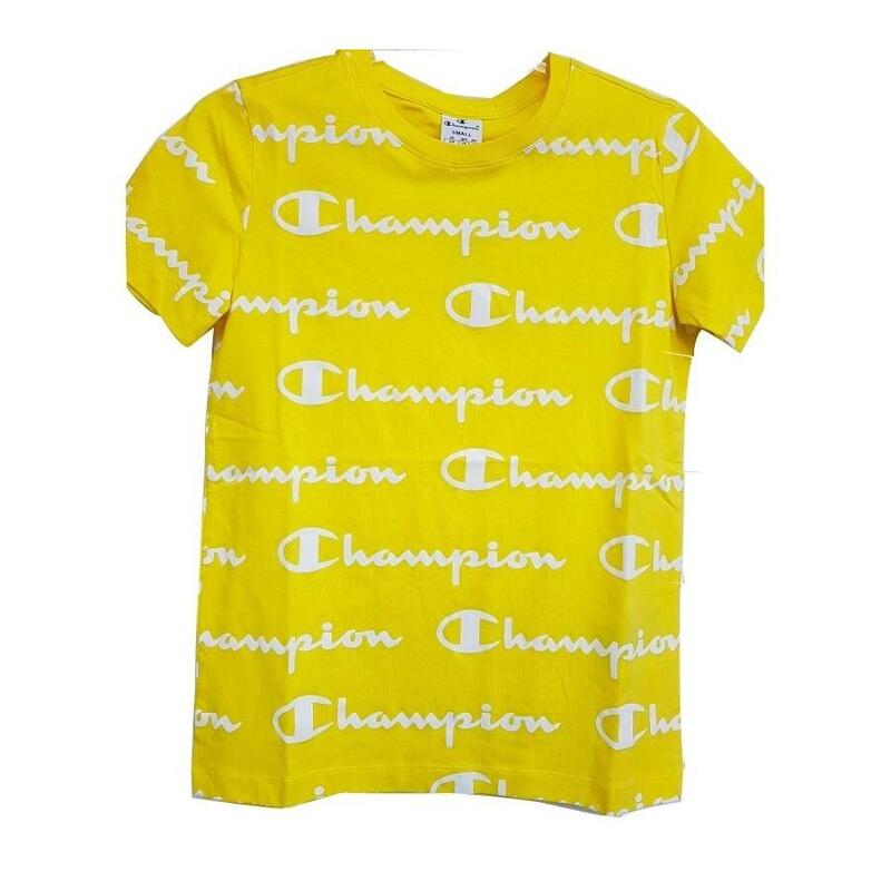 Camiseta Mujer Champion 112603 Amarillo