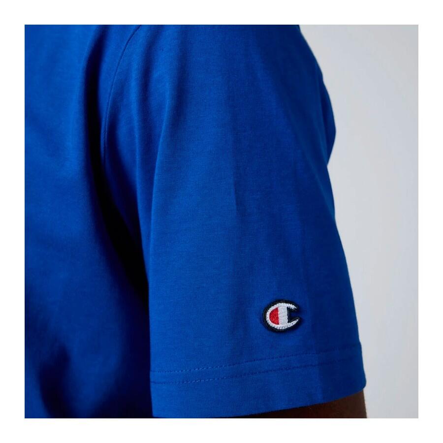 Camiseta Hombre Champion 219747 Azul 4/4