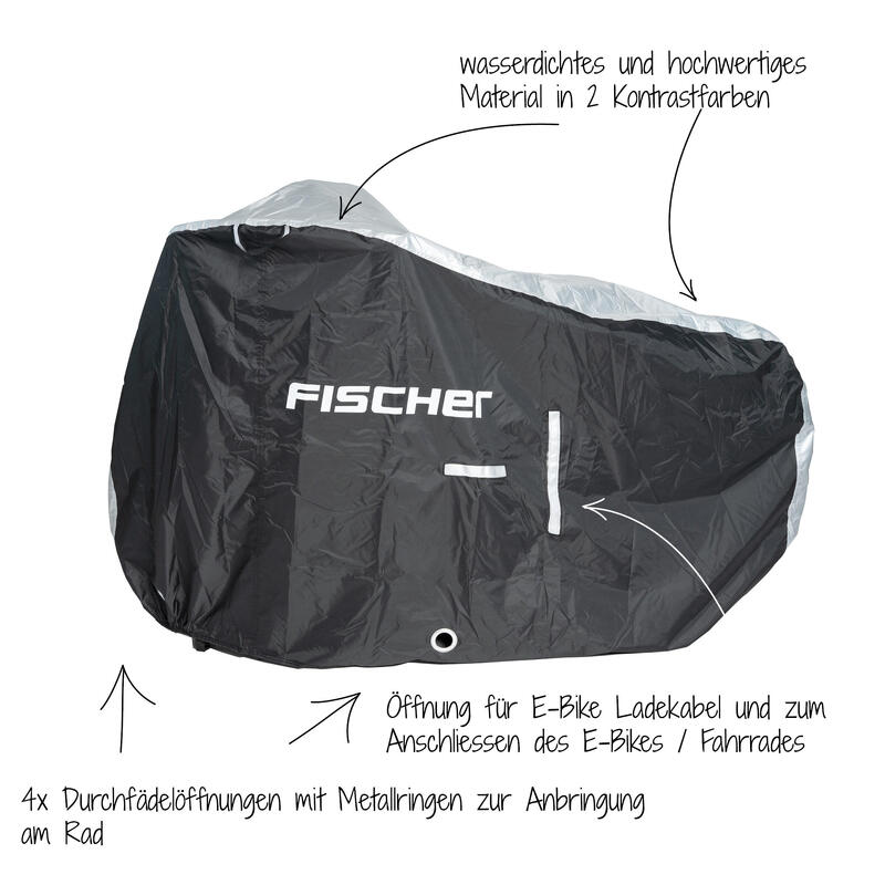 Husa protectie bicicleta,impermeabila,reflectorizanta,sac depozitare,200x110 cm