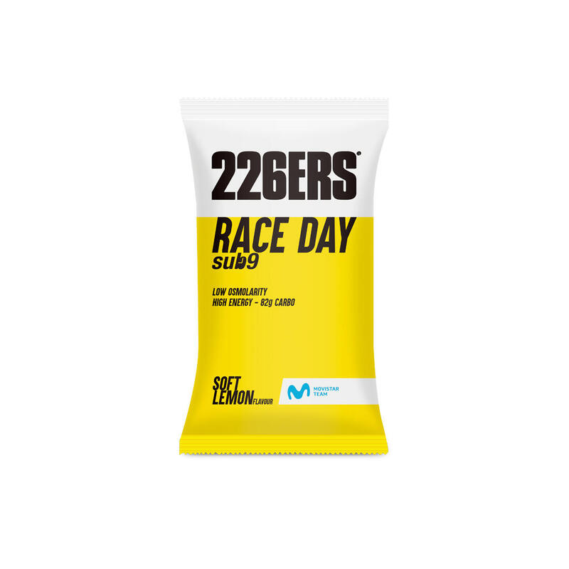 Bevanda energetica 226ERS Sub9 87g Race Day Lemon Monodosis