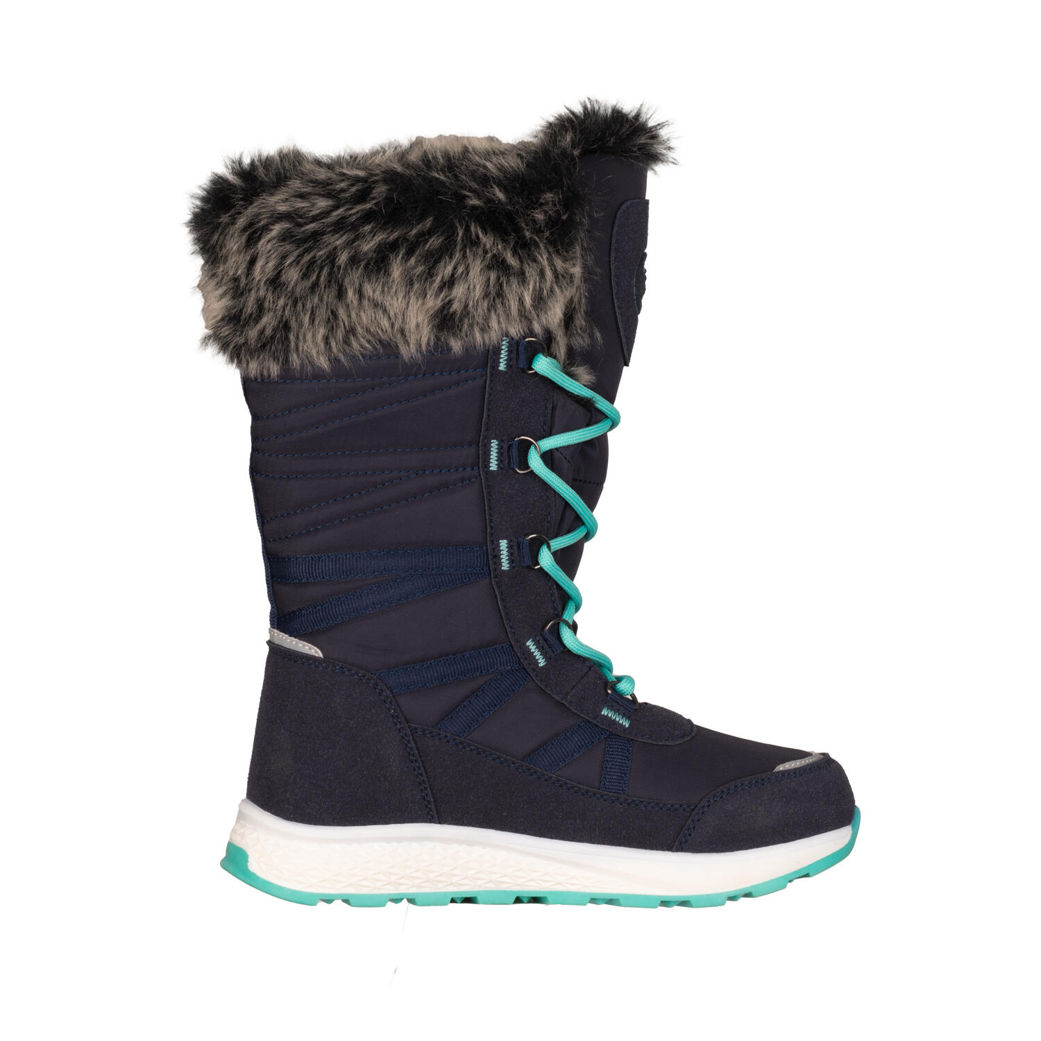 Mädchen Winterstiefel Hemsedal XT Marineblau/Mint 3/8