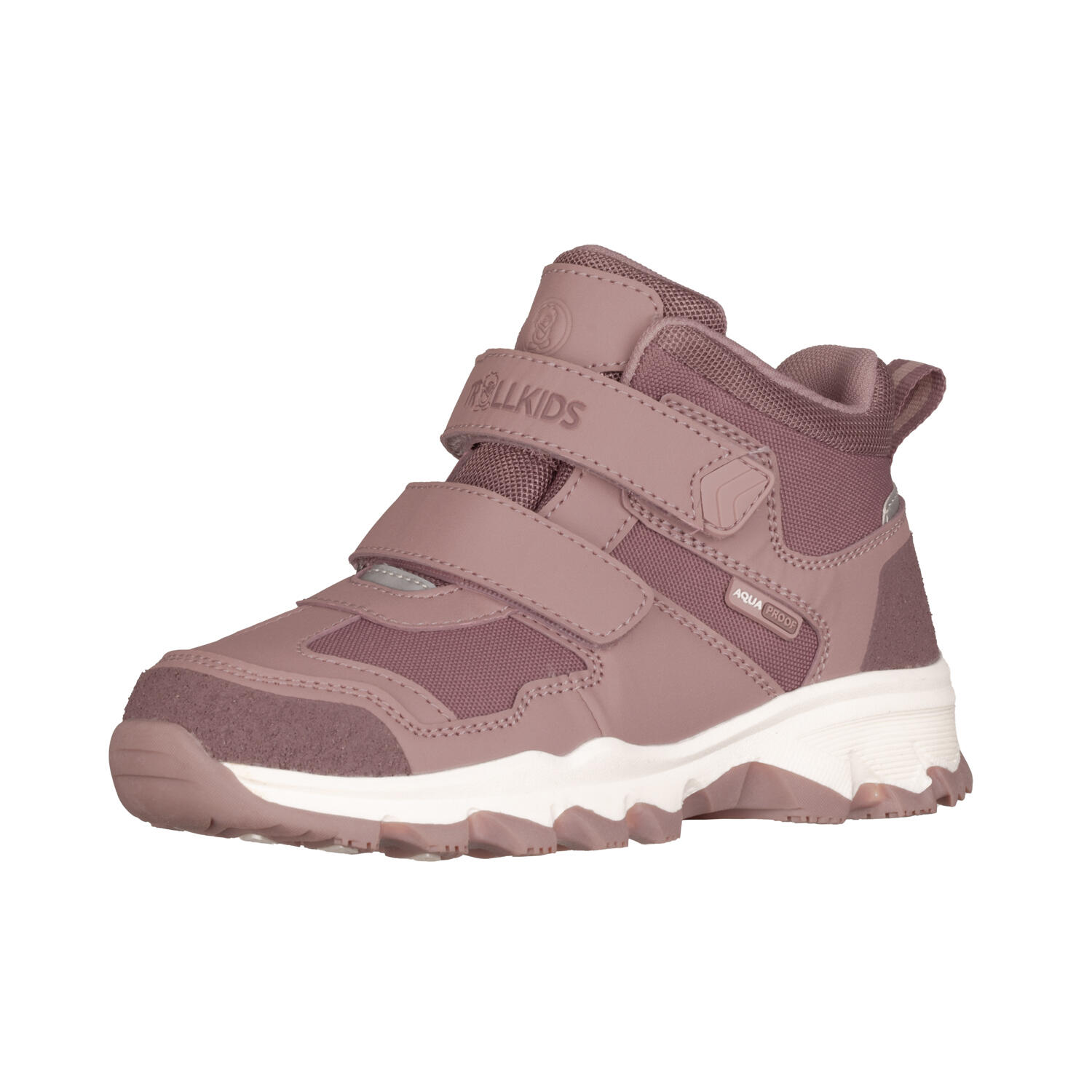 TROLLKIDS Kinder Wanderschuh Kjerag Dämmerung Rosa