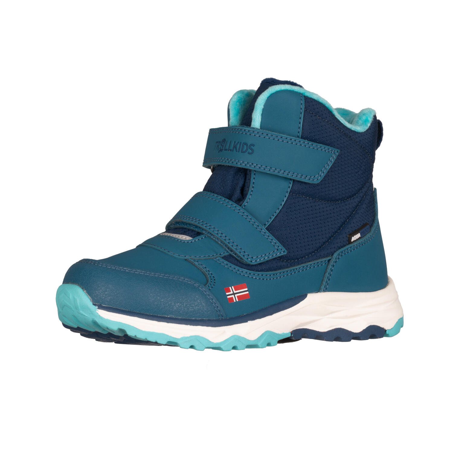 TROLLKIDS Kinder Wanderschuh Hafjell Madeira blau/Arktisblau